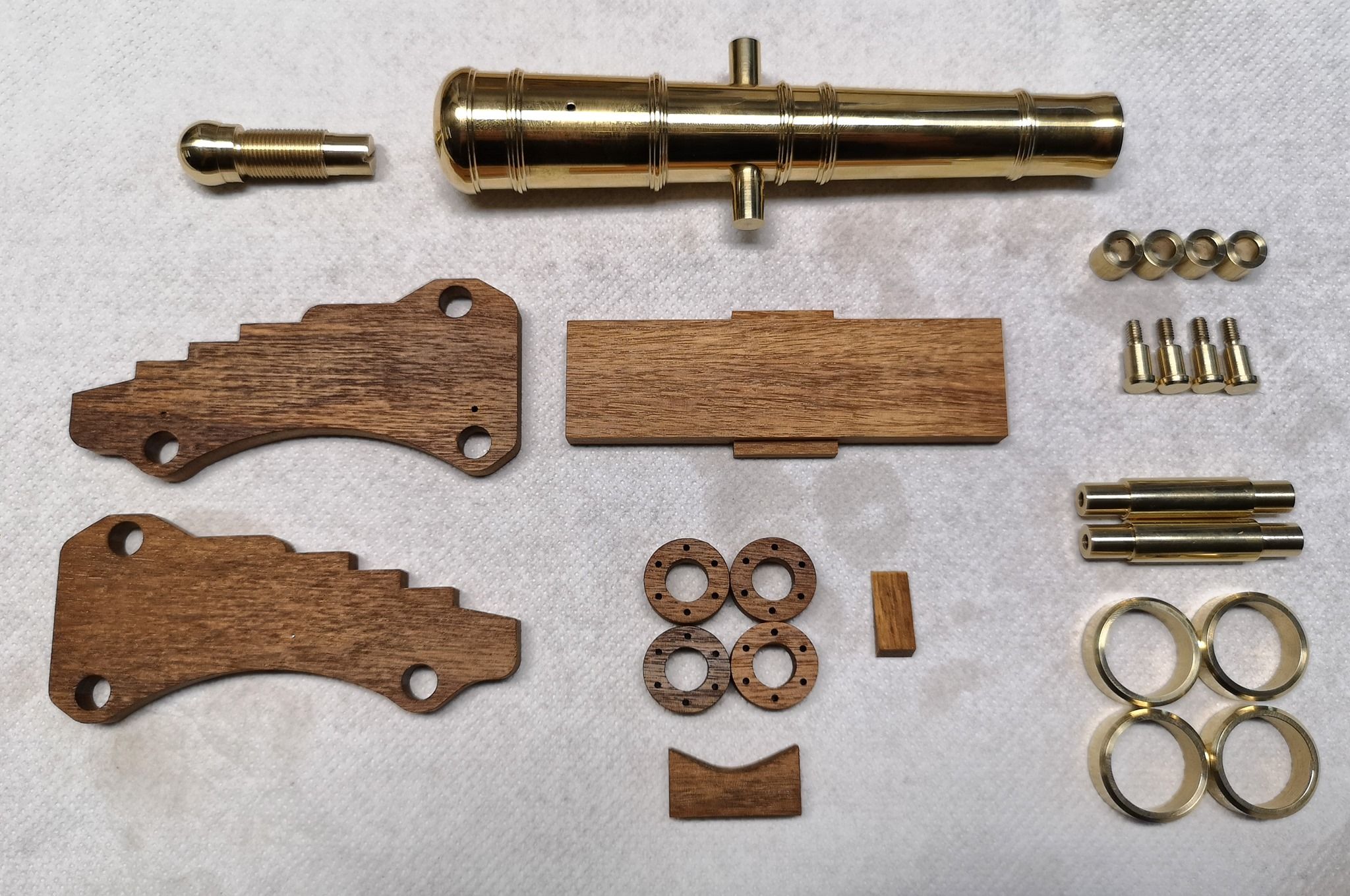Brass Cannon parts